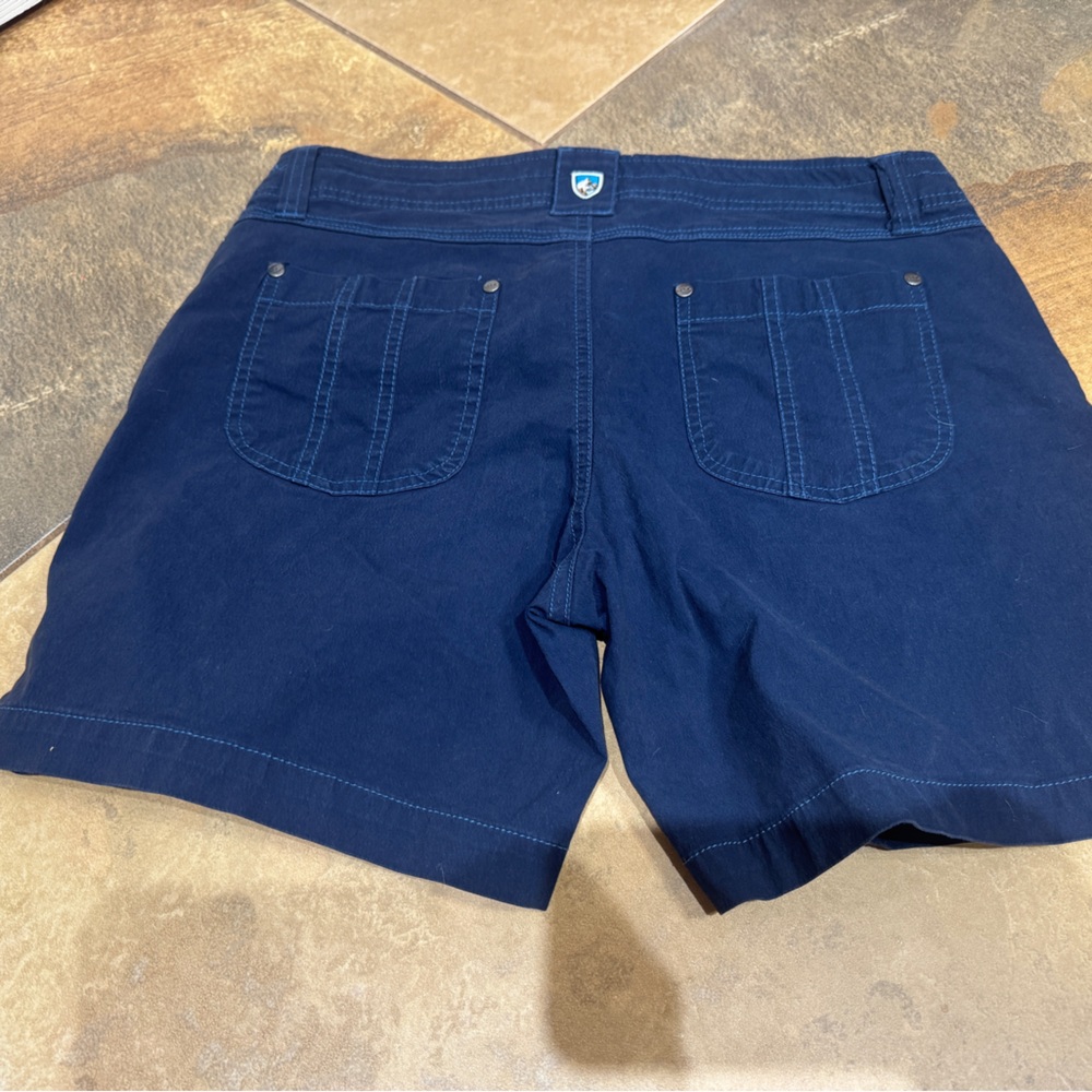Navy Blue Women's Shorts - Picture 2 of 3
